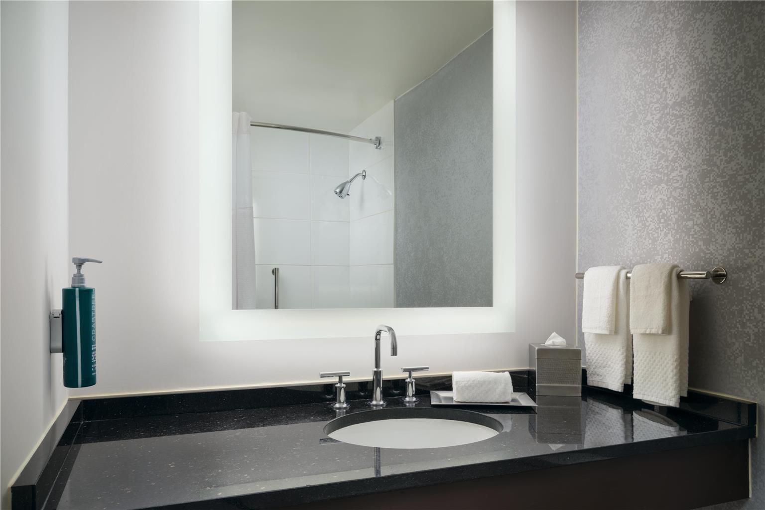 Guest room bath