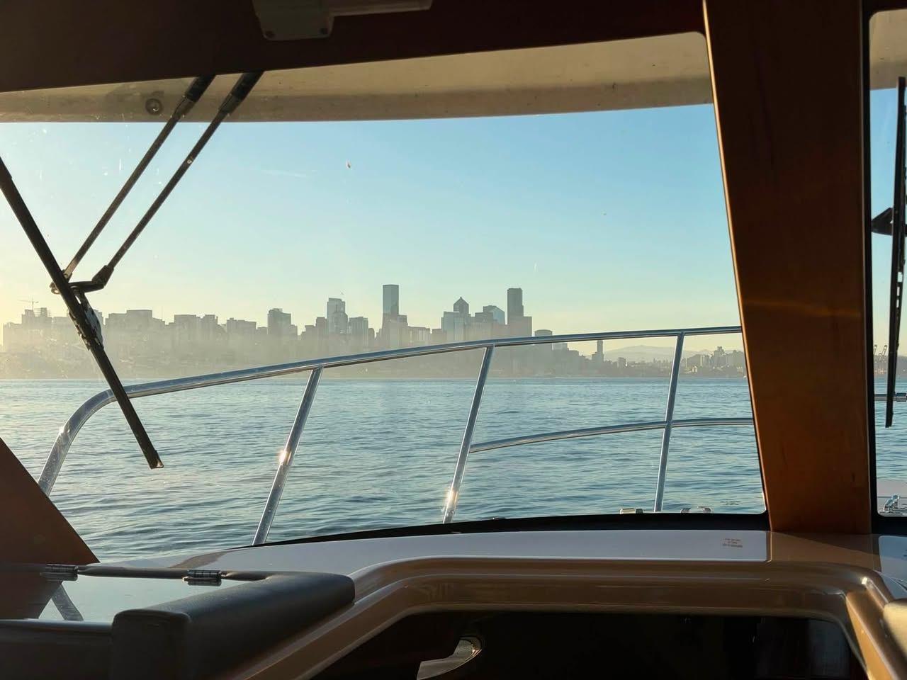The view was spectacular, always fun fishing Elliott Bay.