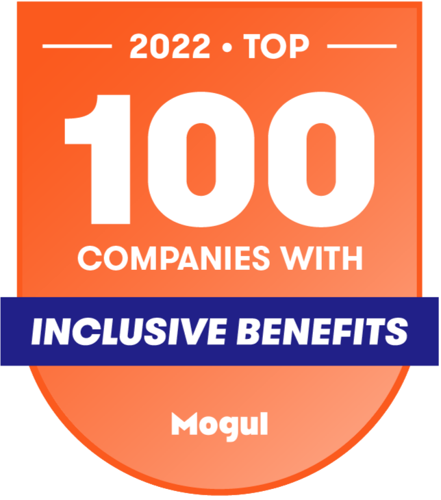 2022 Mogul's Top 100 Companies With Inclusive Benefits logo