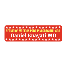 Servicios Medicos de Inmigracion I-693-Daniel Enayati MD Logo