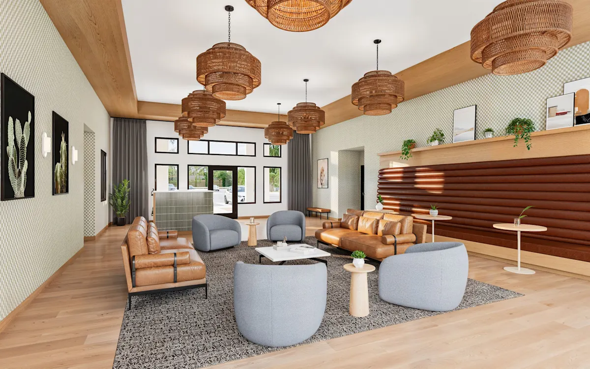 Modern community room