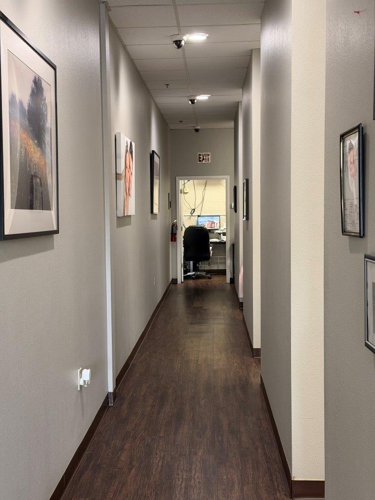 Hallway, Smile Design Riverview. 