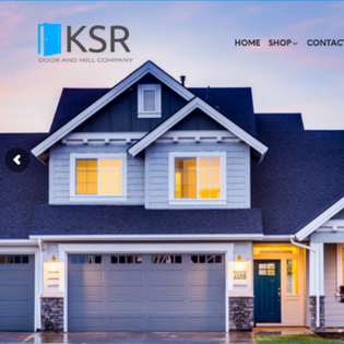 KSR Door & Mill Logo