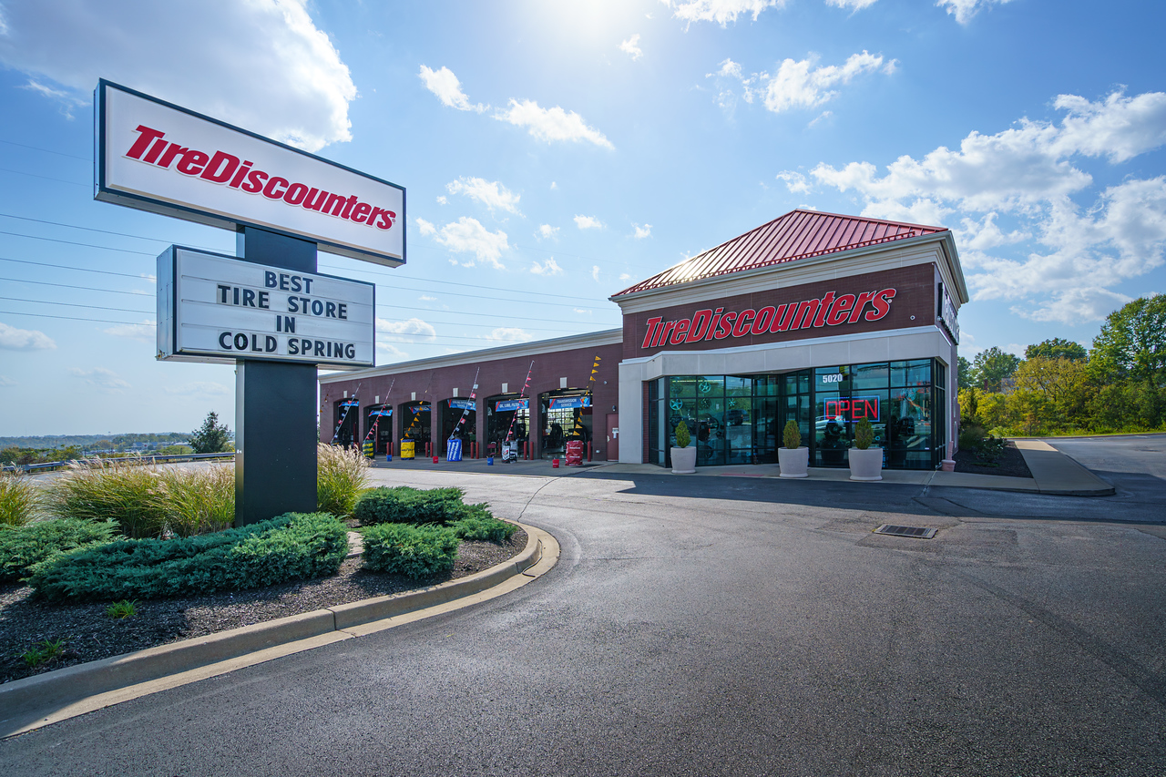 Tire Discounters on 5020 Alexandria Pike in Cold Spring