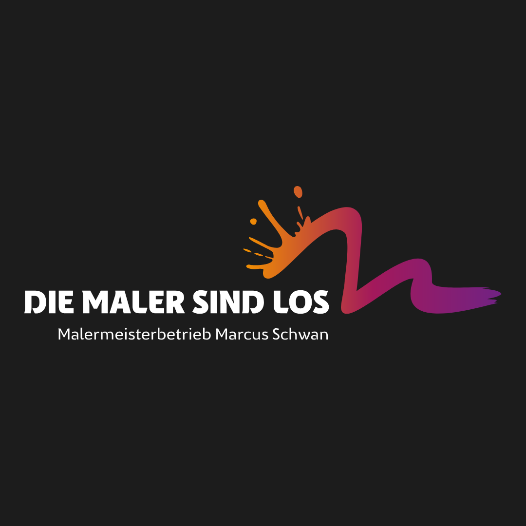 Kundenlogo Die Maler sind los – Malermeisterbetrieb Marcus Schwan