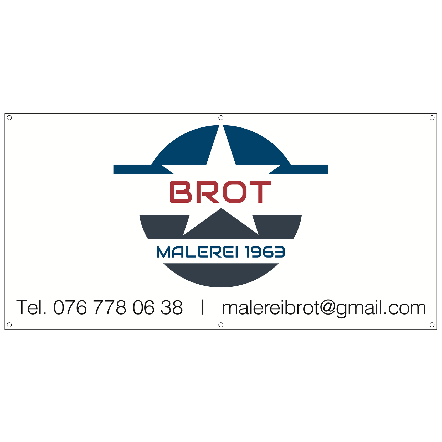 Brot Malerei 1963 Logo