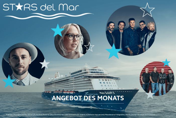 Stars del Mar feiert 2020 im Mittelmeer ab!