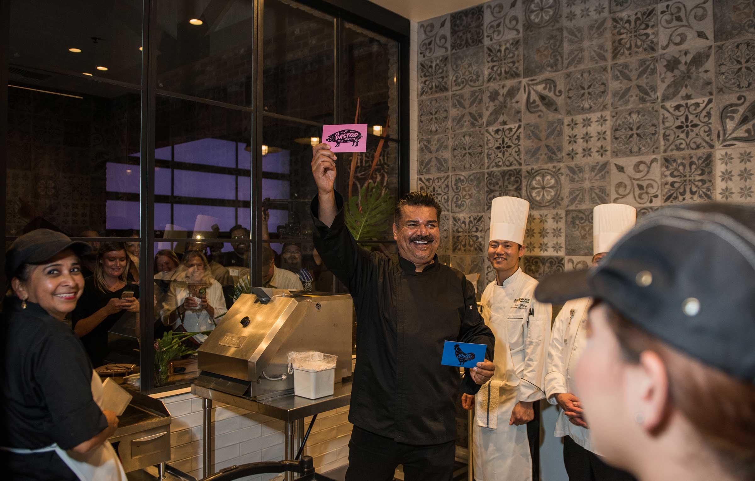 George Lopez Chingon Kitchen at San Manuel Casino