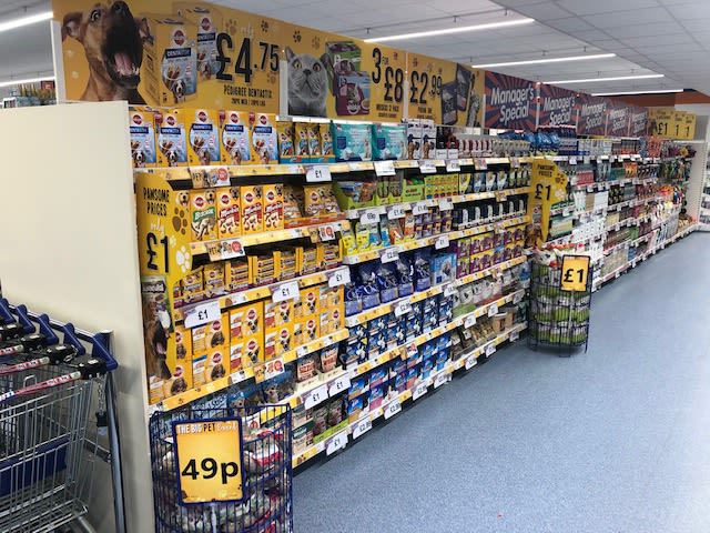 B&M's brand new store in Hitchin stocks an amazing and ever-changing pet range, from dog and cat food to toys and pet bedding.