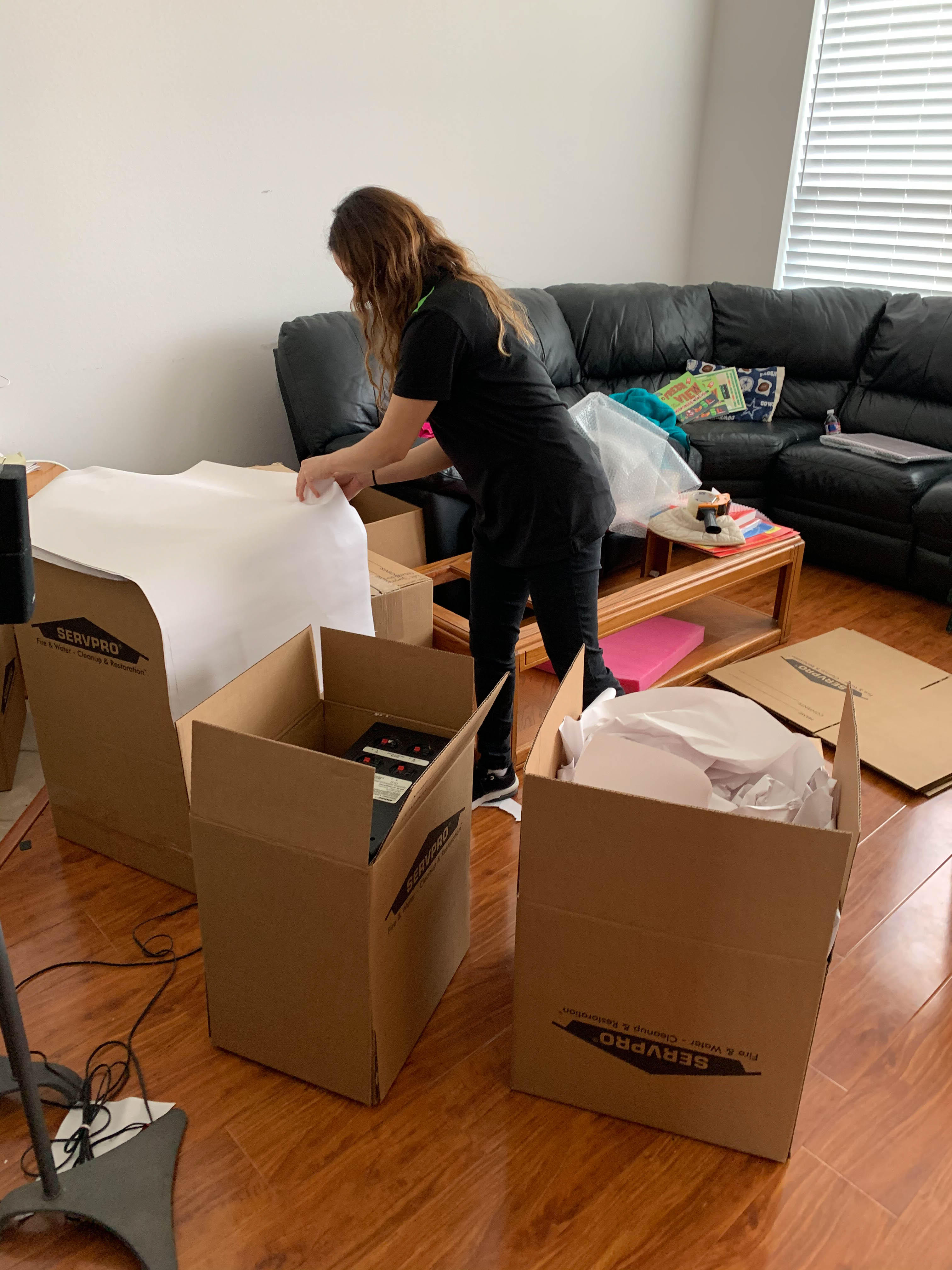 If your home requires extensive restoration or cleaning, SERVPRO of South Garland can conduct an organized, efficient move-out of the affected area.