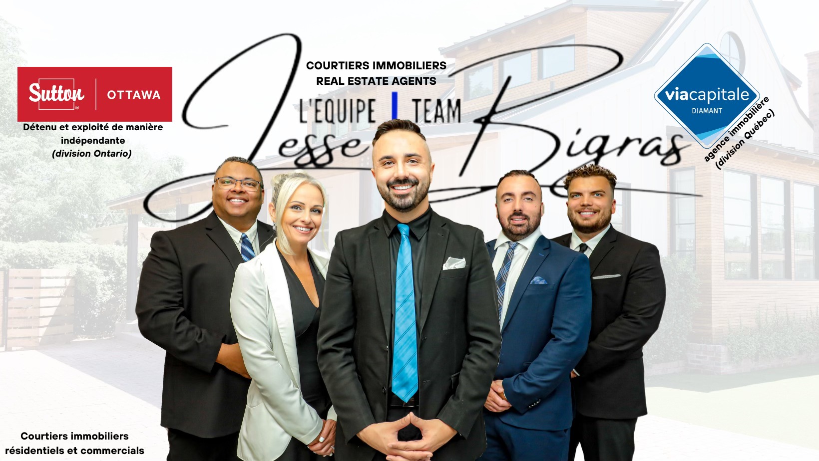 Images Équipe Jesse Bigras Team - Interprovincial Courtiers immobiliers / Realtors (Gatineau & Ottawa)