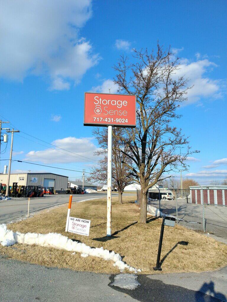 Exterior Signage of Storage Sense in Waynesboro