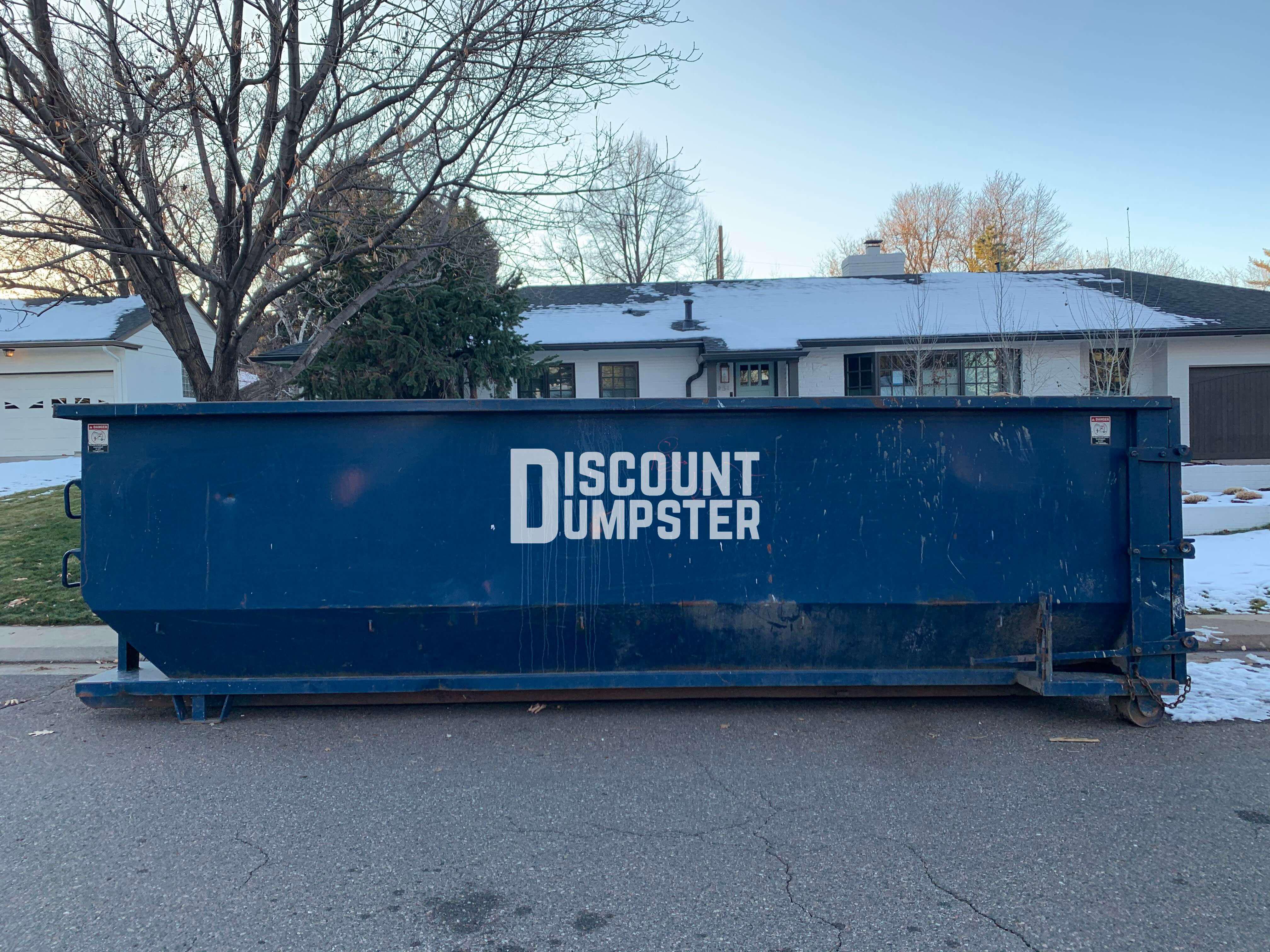 Discount dumpster can take care of home renovation waste removal in Denver co