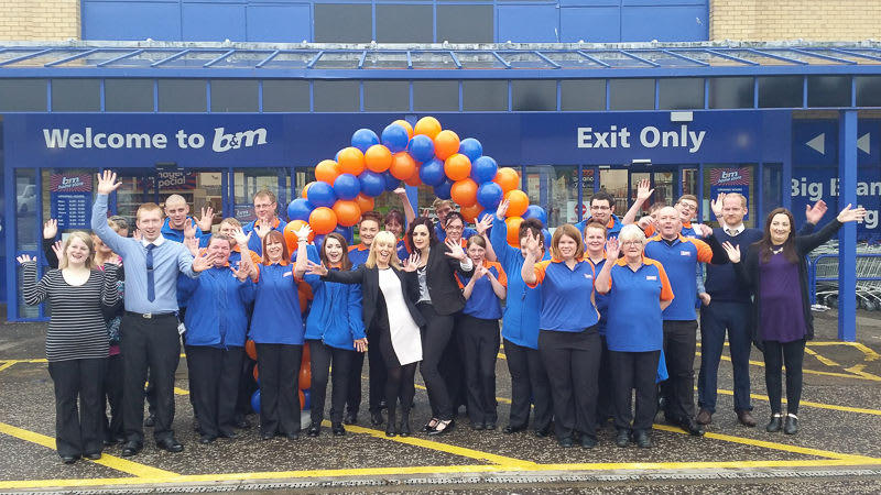 B&M Dundee Store Opening and New Team.