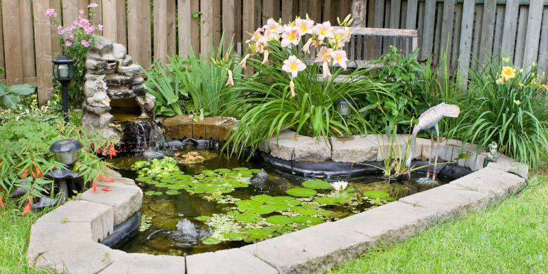 Rely on our experts for beautiful pond construction.