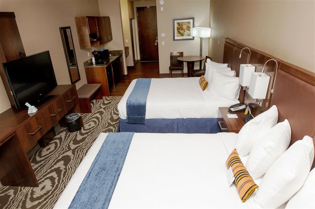 Two Queen Beds Suite Best Western Plus Williston Hotel & Suites Williston (701)572-8800