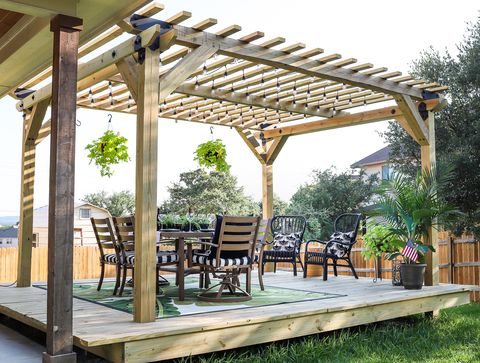 A pergola is a great way to create a defined space in your backyard for relaxation and entertainment. Enjoy your backyard landscapes with SBC Outdoor Services.