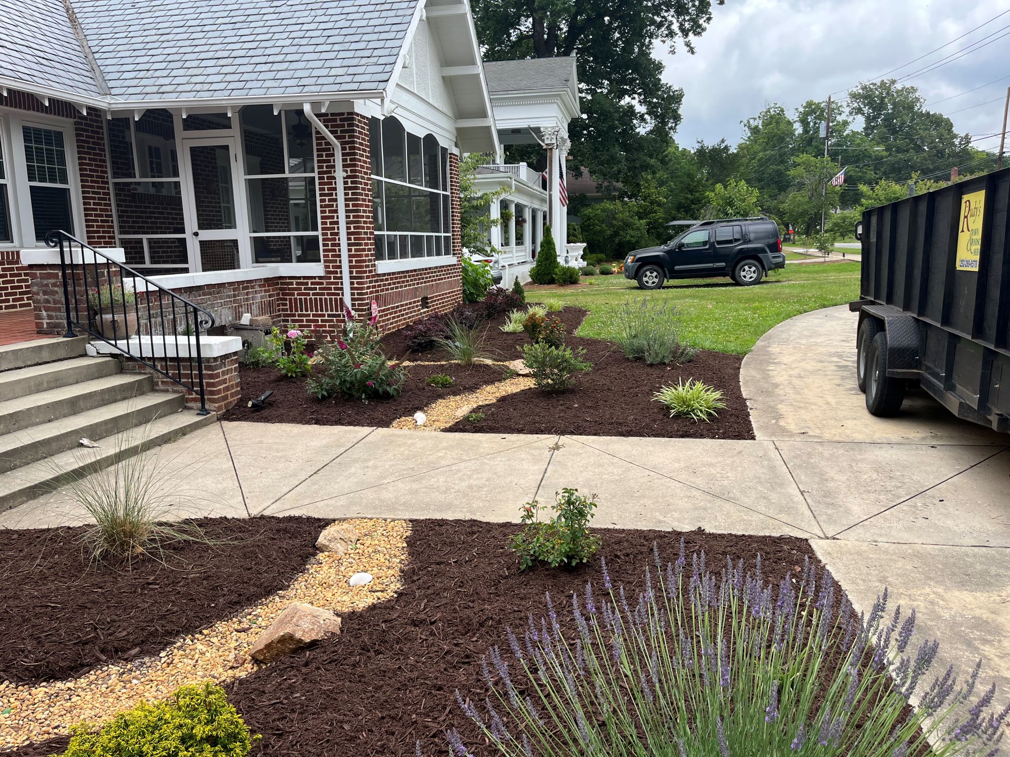 If you're searching for a reliable "landscaper near me" in Middlesex, NC, look no further than Rudy's Lawn & Landscape. We're your local landscaping experts, ready to enhance your outdoor space.