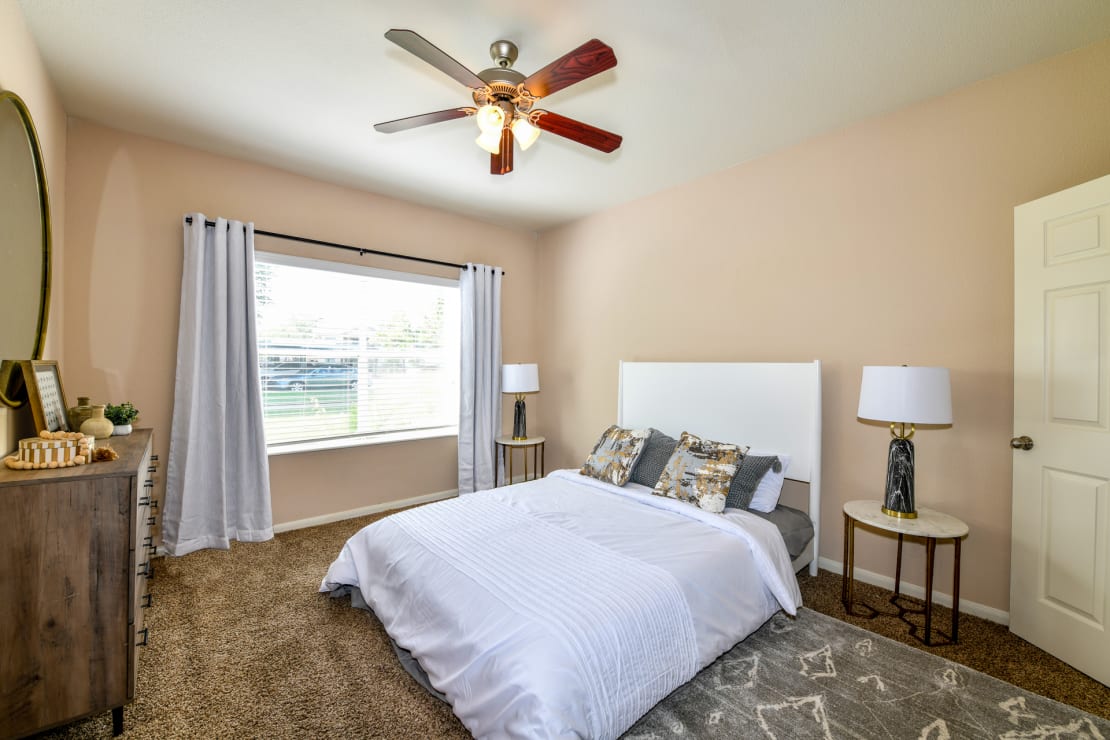 The Retreat at Steeplechase Apartment Bedroom