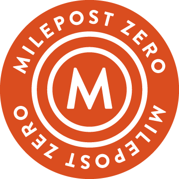 Milepost Zero Logo