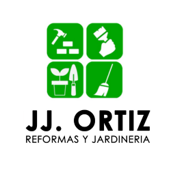 JJ. ORTIZ Reformas y Jardineria Logo