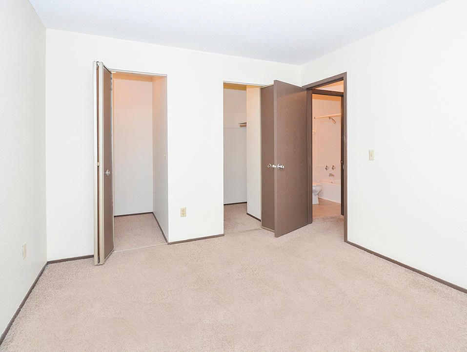 Bedroom With Attached Walk-In Closet