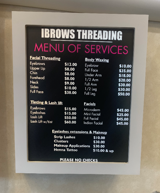 IBrows Threading Photo