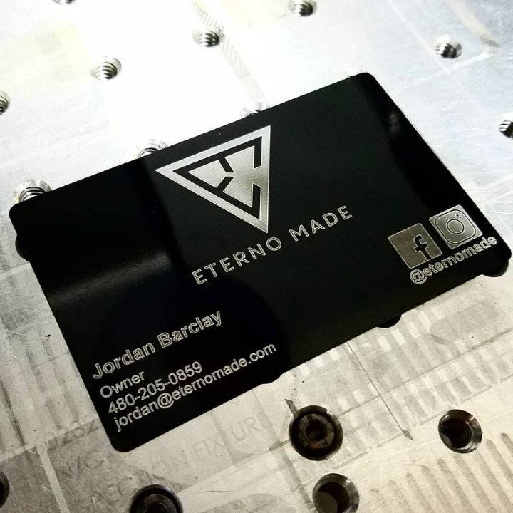 Eterno Made Laser Engraving Photo