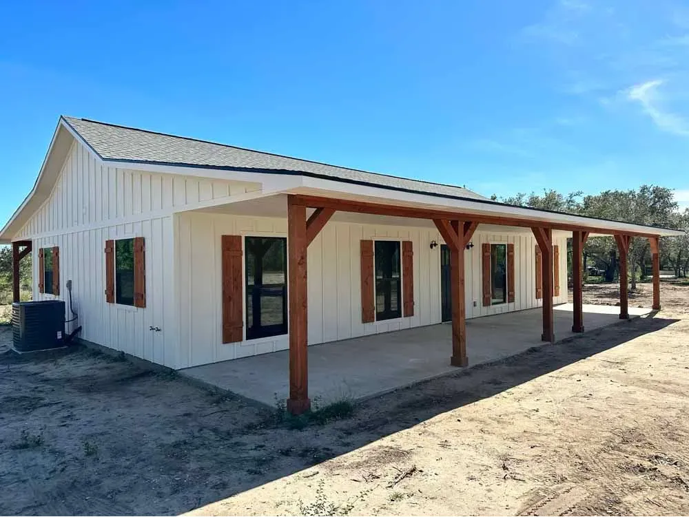 New window installation done by Restoration Window Co., the dedicated window replacement division of Byars Construction in Victoria, Texas.