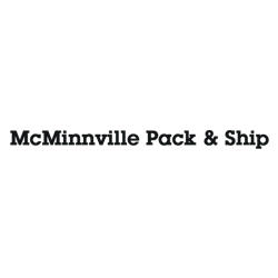 McMinnville Pack & Ship Logo