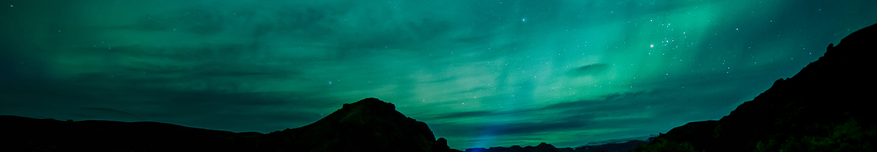The aurora borealis.
