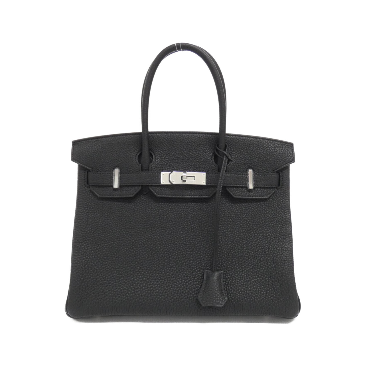 エルメス バーキン 30cm 030520CK トゴ BLACK シルバー金具 K刻印