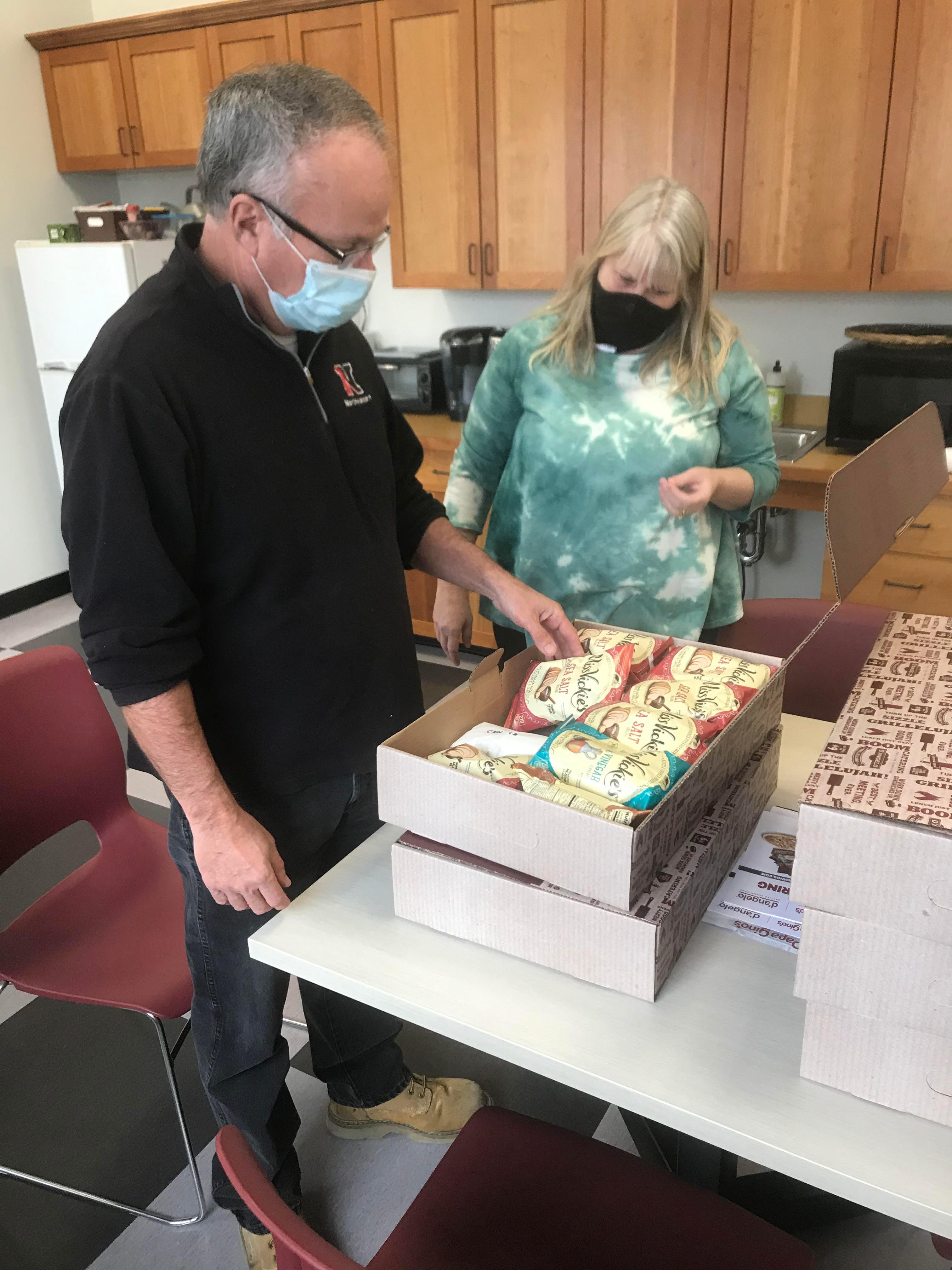 EDH delivery to the Dedham Town Hall