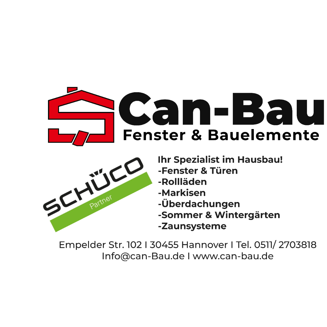 Bilder Can Bau - Fenster & Bauelemente