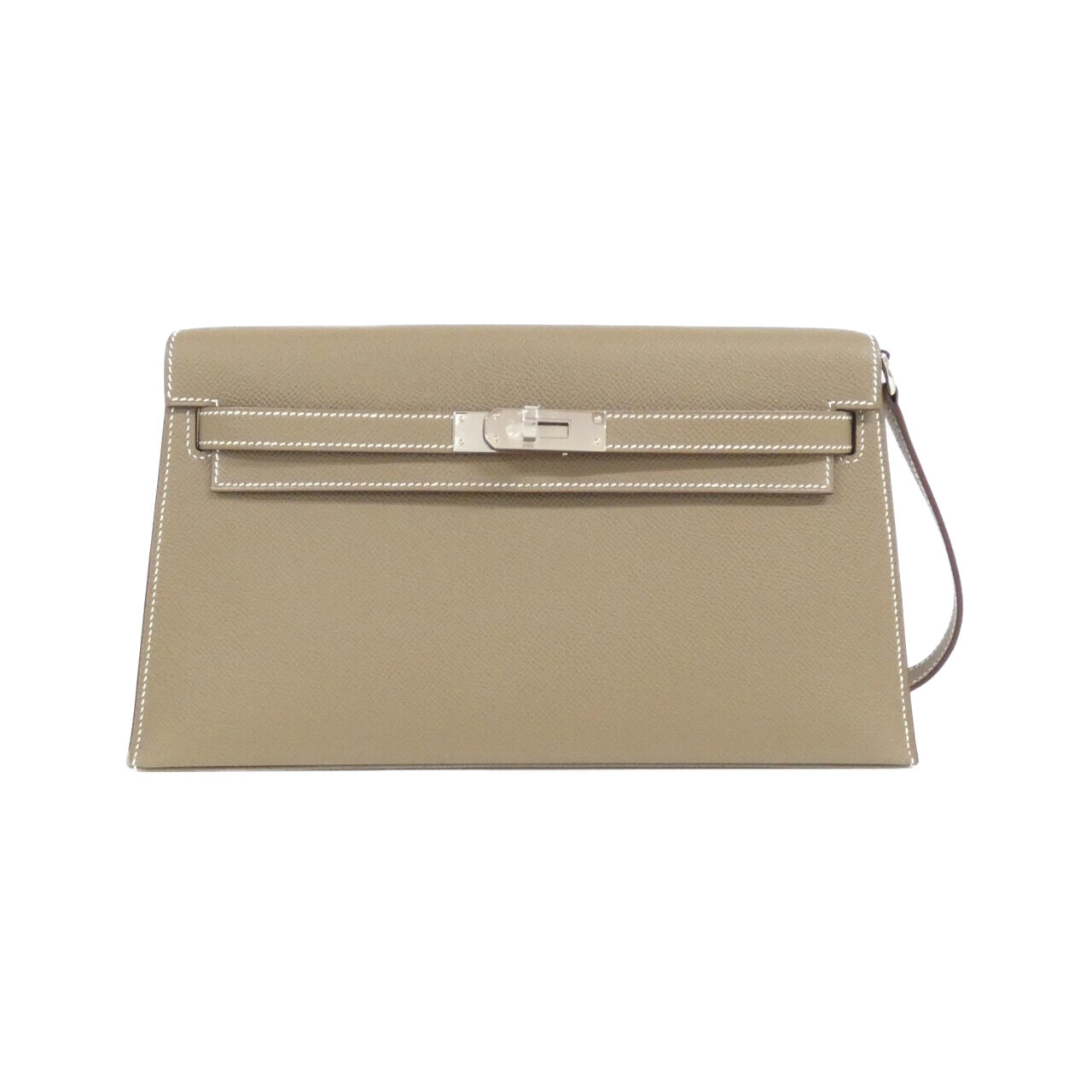 エルメス ケリー エラン エプソン ETOUPE シルバー金具 K刻印