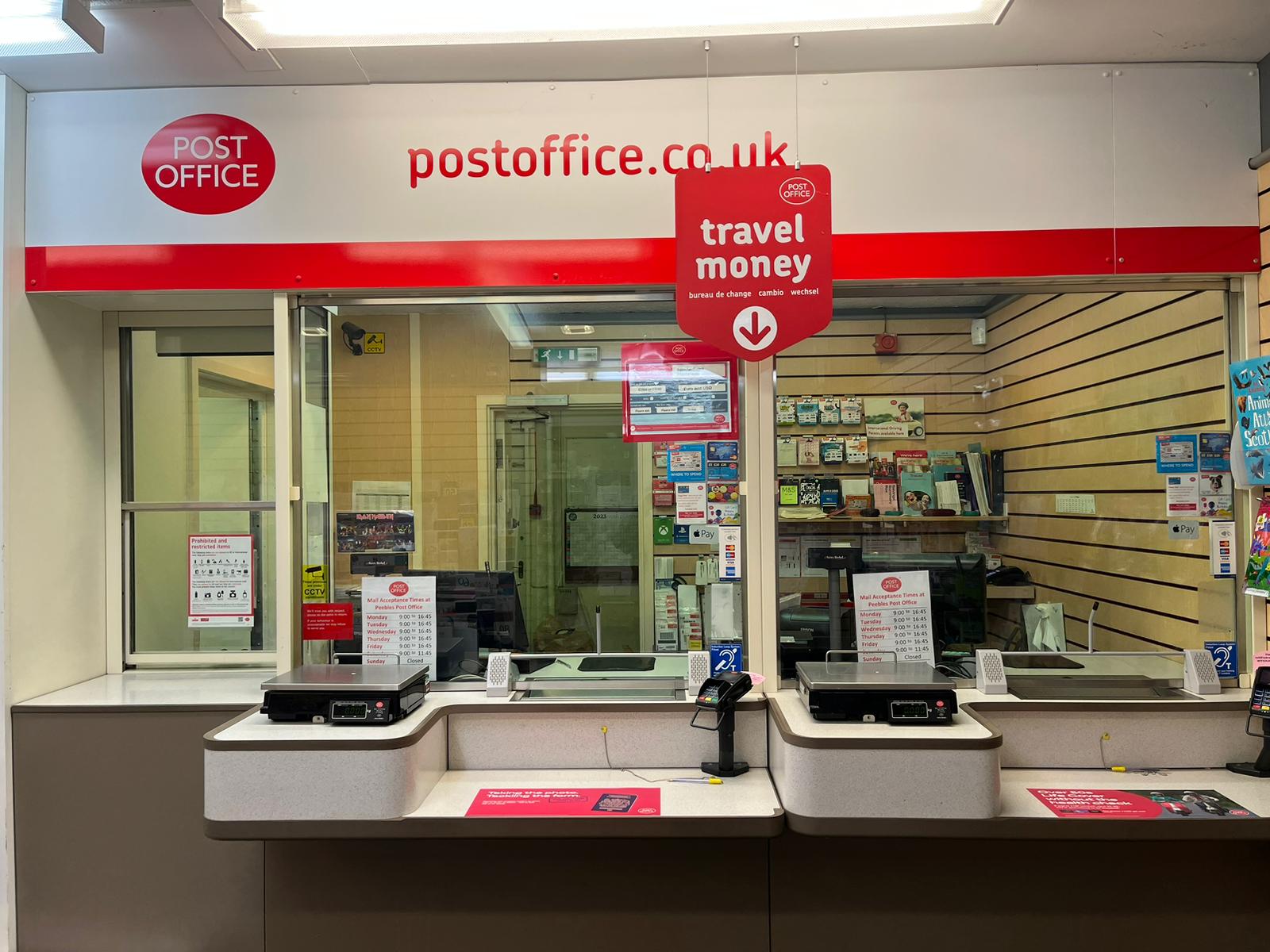 Images Peebles Post Office