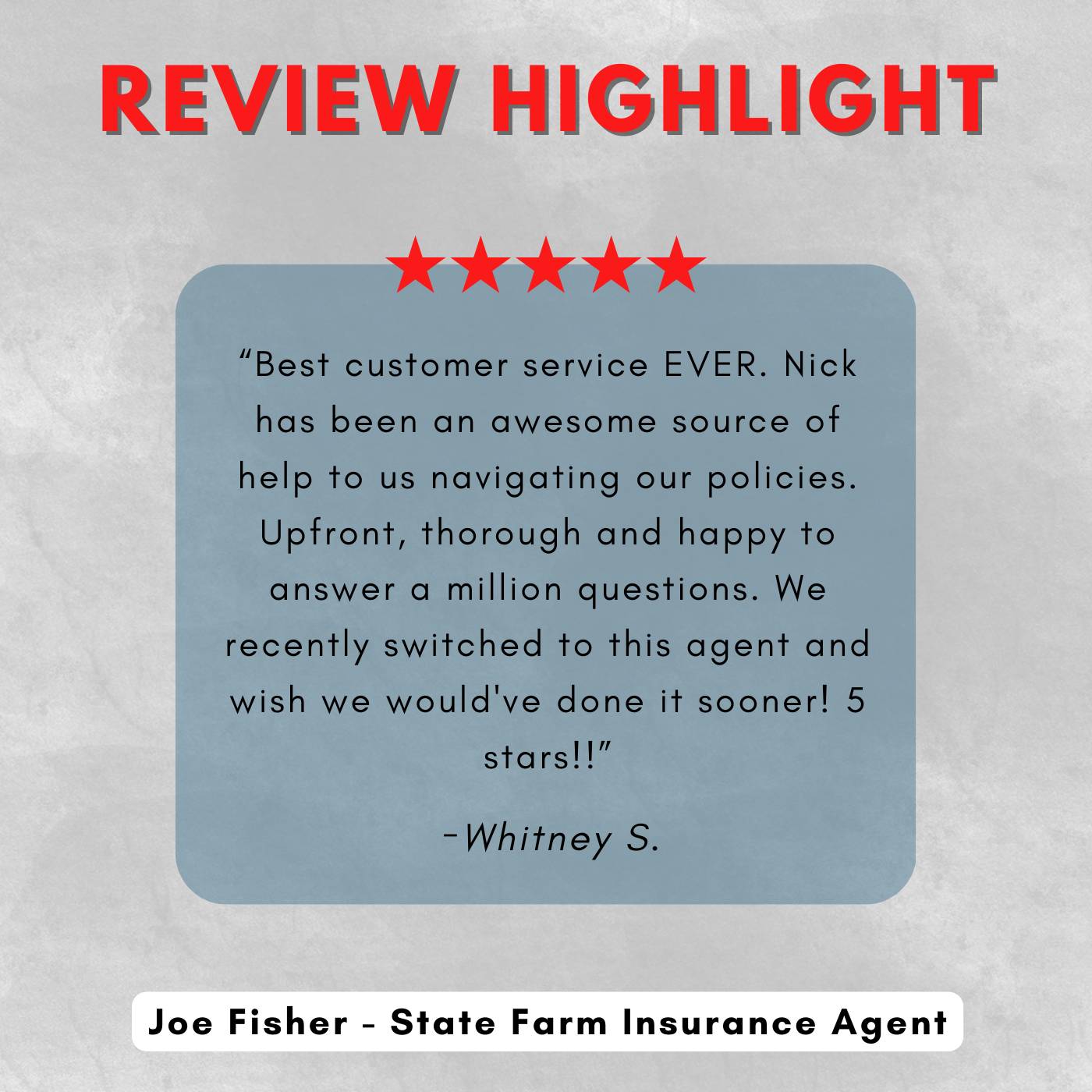 Joe Fisher - State Farm Insurance Agent