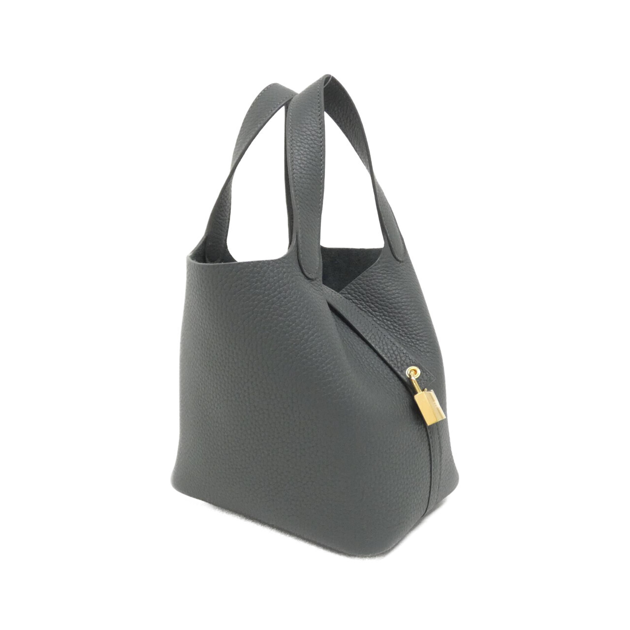 エルメス ピコタン ロック PM 056289CC トリヨンクレマンス VERT AMANDE ゴールド金具 W刻印