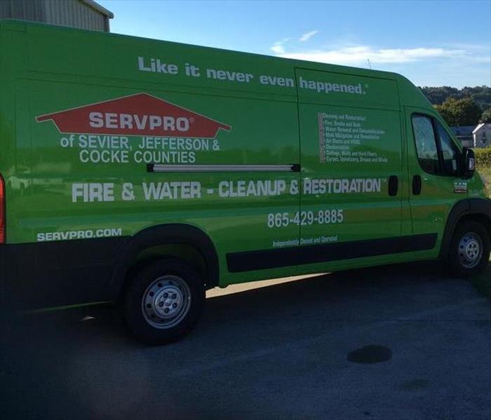 SERVPRO of Sevier, Jefferson & Cocke Co has expanded our fleet!
