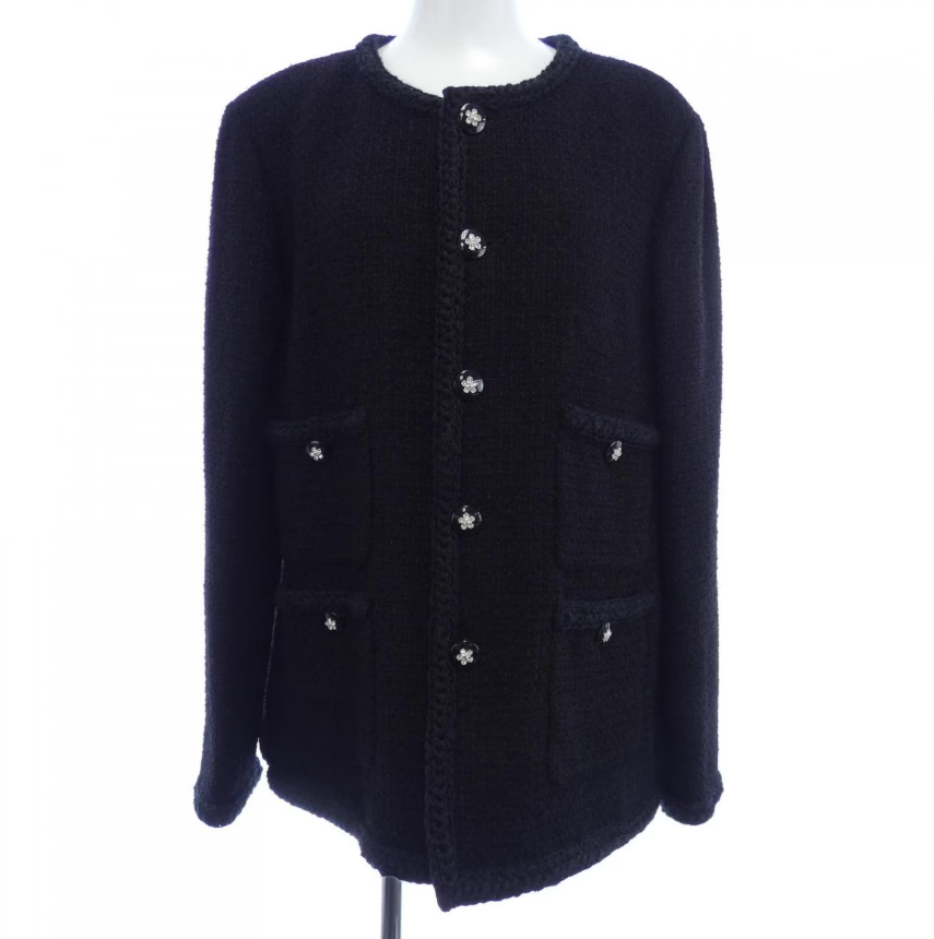 シャネル CHANEL ノーカラージャケット