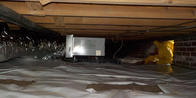 Keep your crawlspace clean and dry with our dehumidifying treatments.