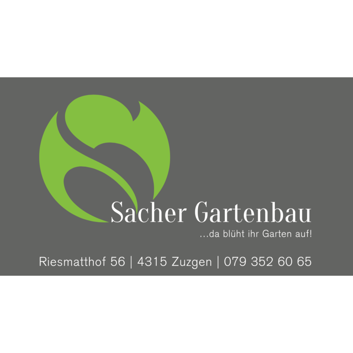 Sacher Gartenbau Logo