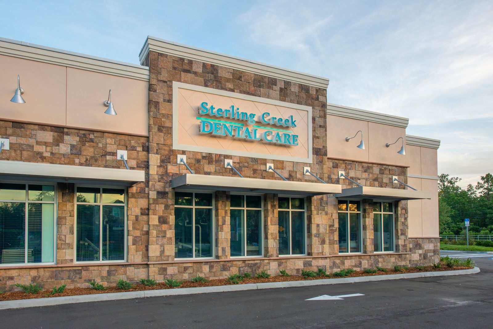 Front of office, Sterling Creek Dental Care. Dentist in Oviedo, FL. 