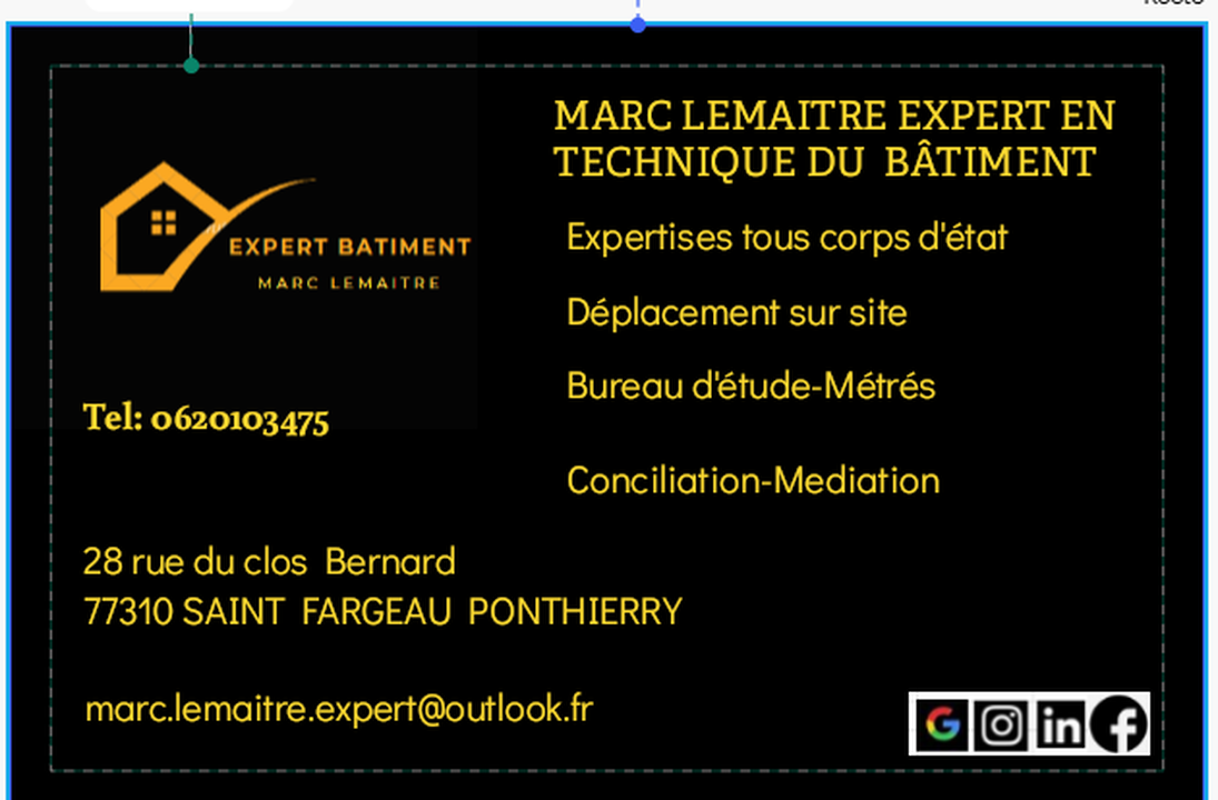 Images MARC LEMAITRE EXPERT BATIMENT