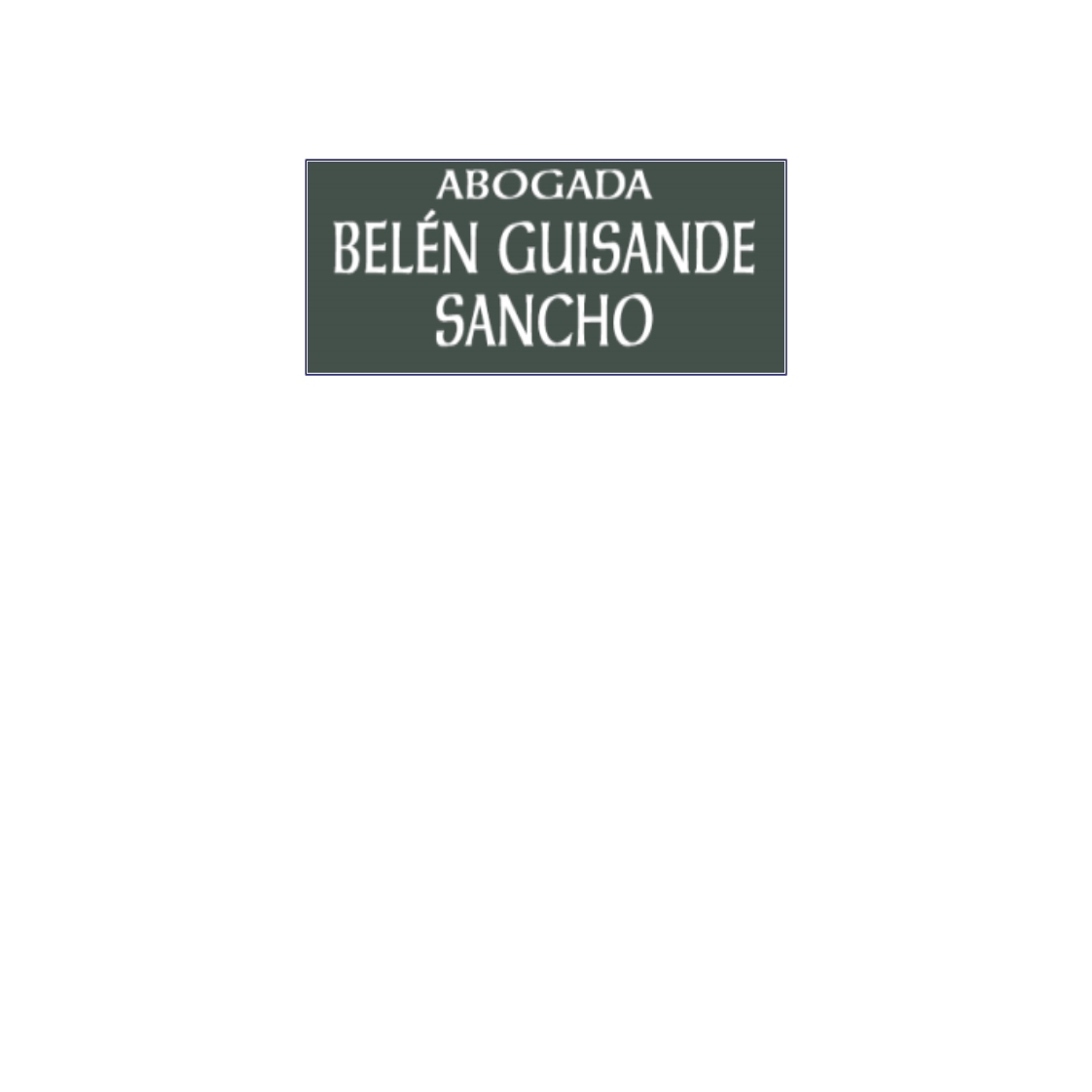 Belén Guisande Sancho Soria