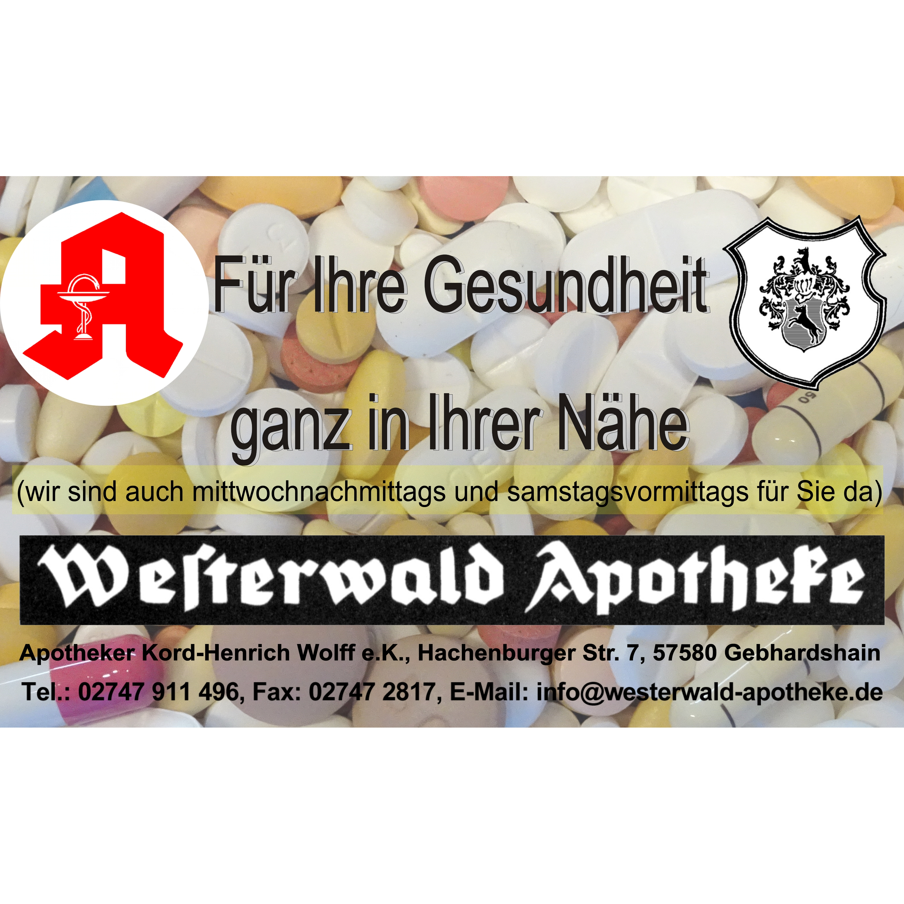 Westerwald-Apotheke in Gebhardshain - Logo