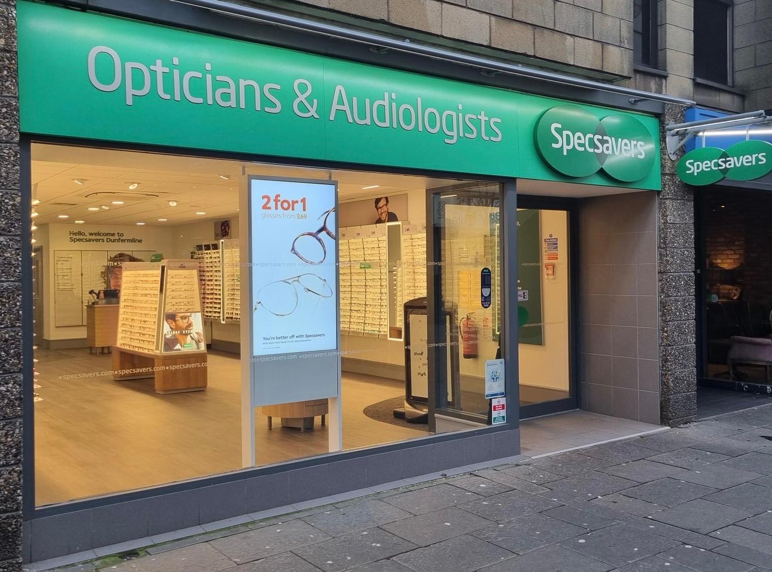 Images Specsavers Opticians and Audiologists - Dunfermline