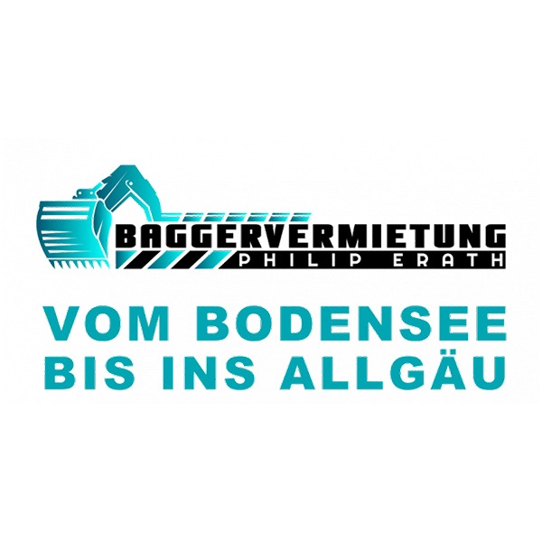 Baggervermietung Philip Erath in Bodolz - Logo