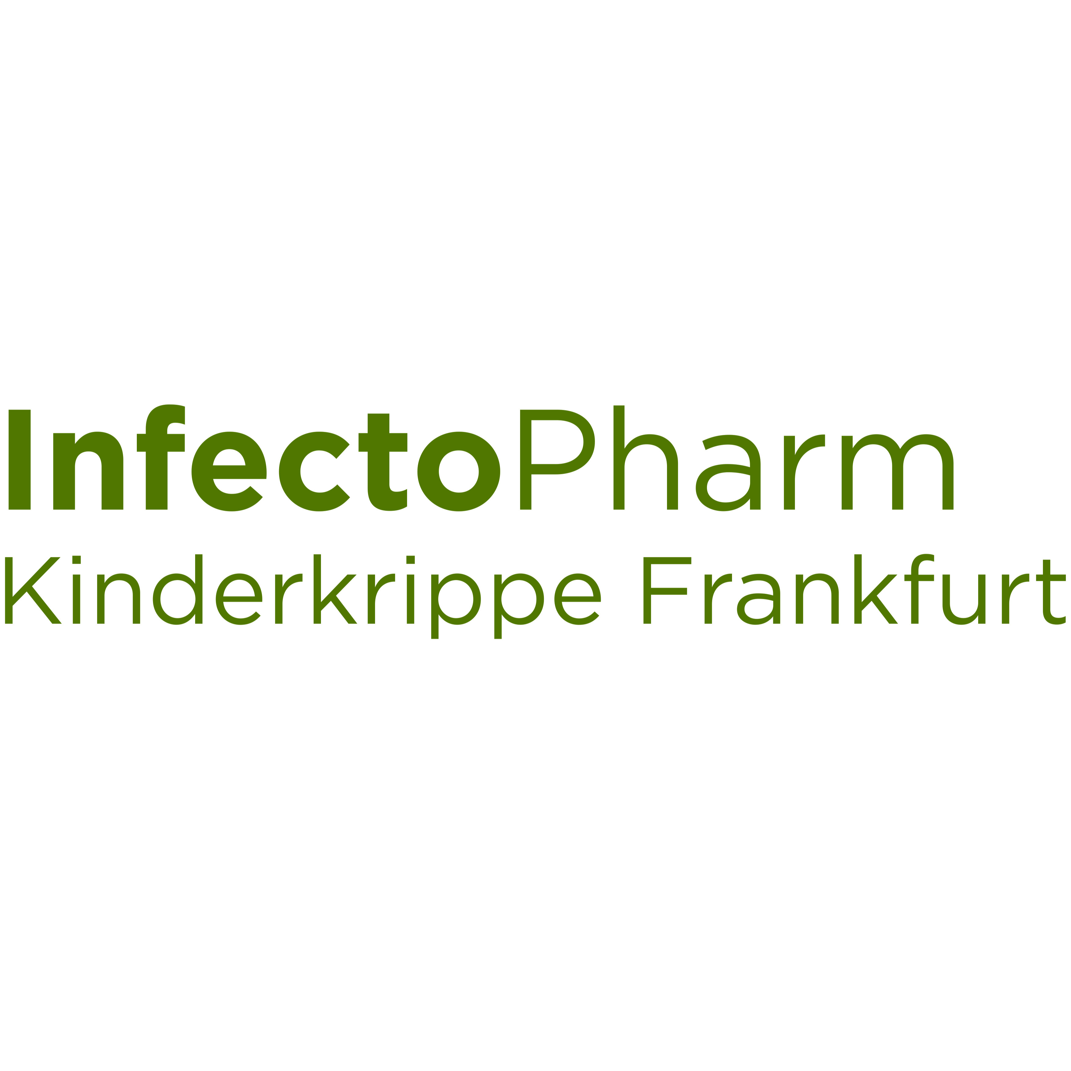 Infectopharm-Kinderkrippe - pme Familienservice Logo