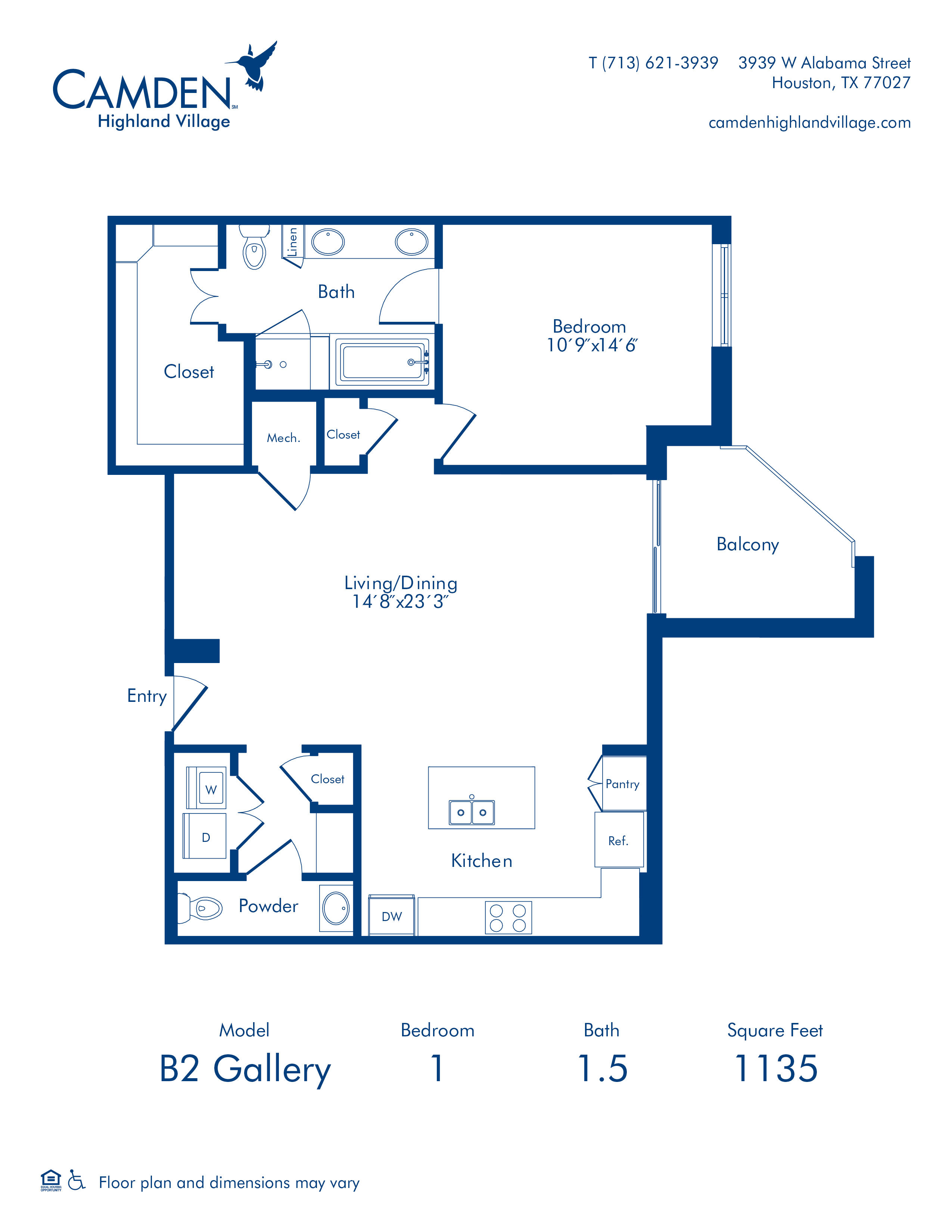 Camden Highland Village Apartments and Townhomes Photo